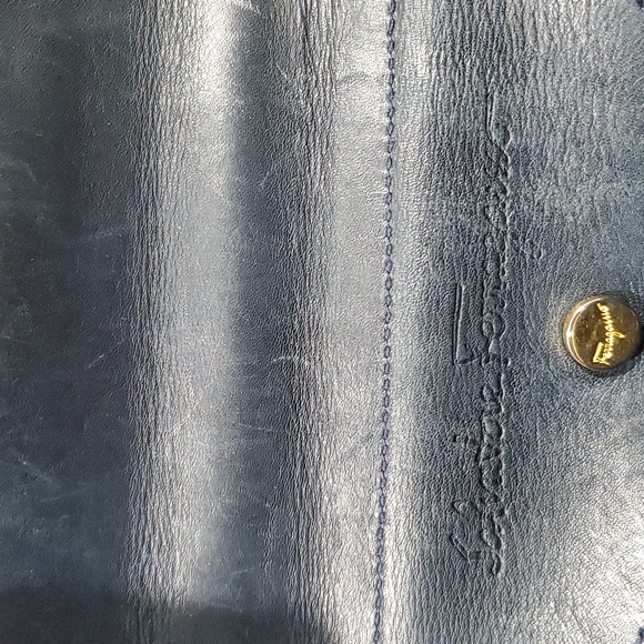 Vintage Salvatore Ferragamo Black Leather Crossbody Bag - Picture 11 of 16